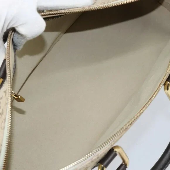 LOUIS VUITTON Monogram Mini Alma Ron Hand Bag Khaki - Picture 10 of 16